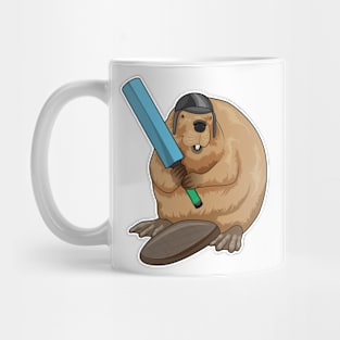 Beaver Cricket Cricket bat Mug